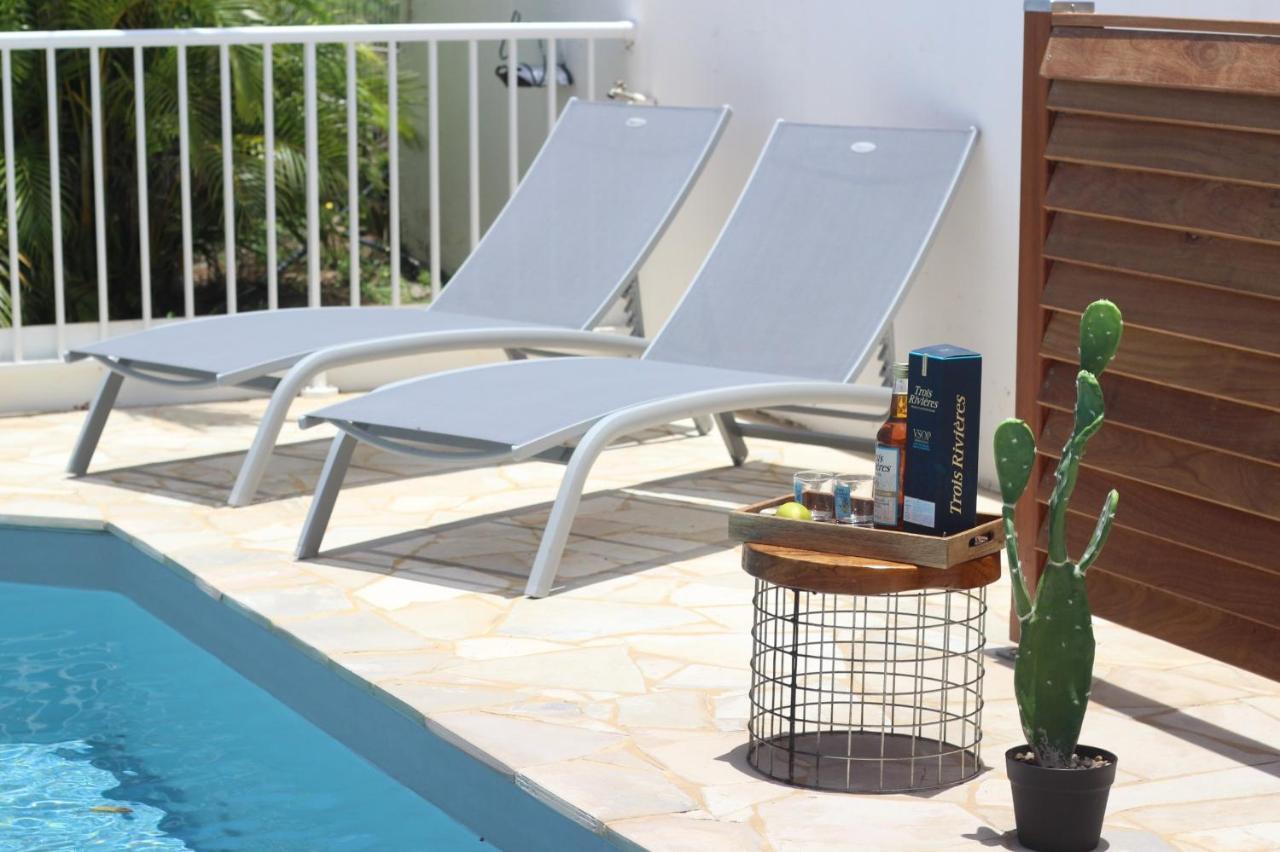 Villa Carib Turquoise : 4 Ch, Grande Piscine, Vue Sur Sainte-Lucie Riviere-Salee Exteriör bild