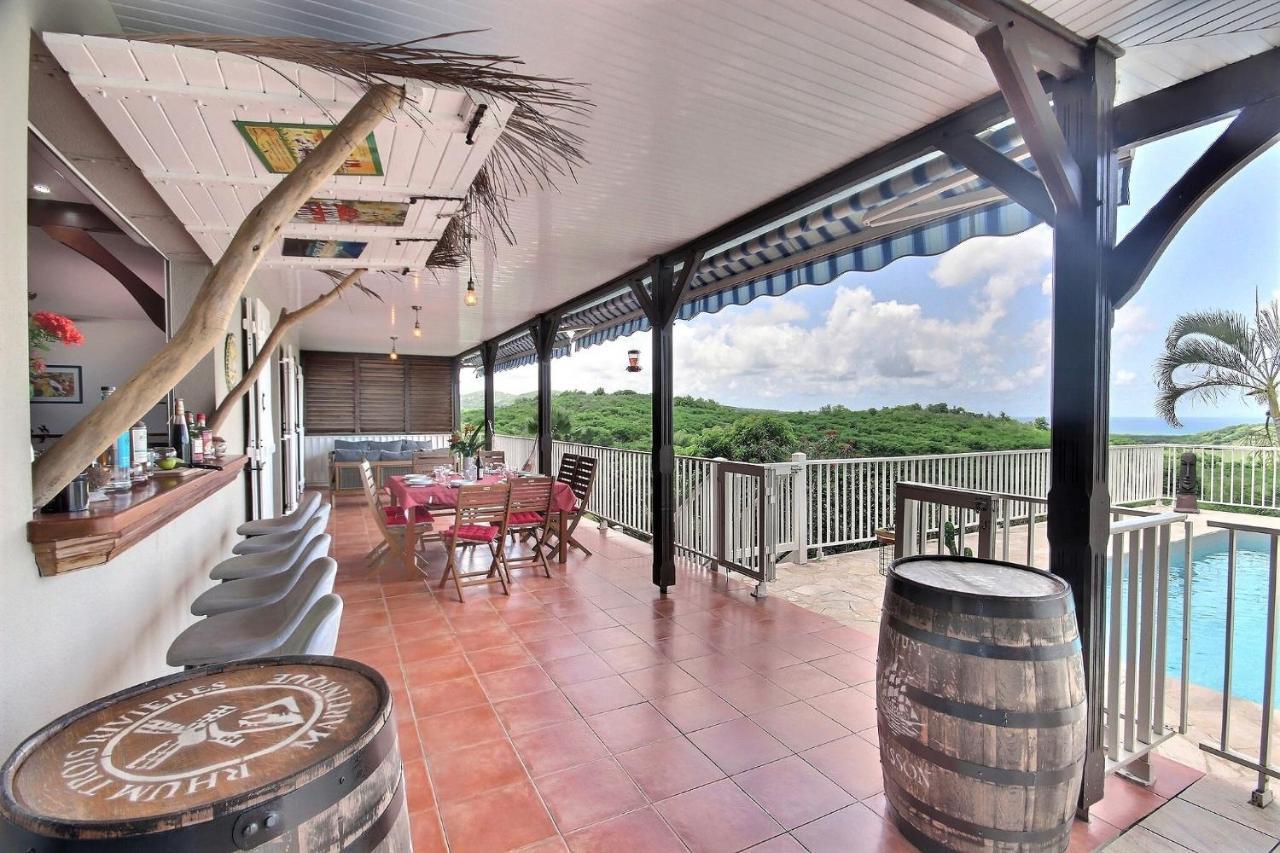 Villa Carib Turquoise : 4 Ch, Grande Piscine, Vue Sur Sainte-Lucie Riviere-Salee Exteriör bild